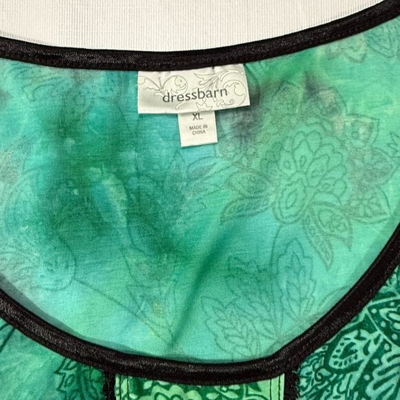 Vtg Y2k Whimsigoth Top Women’s Sz XL Dark Fairy Forest Goblin Velvet Detail - Picture 7 of 11